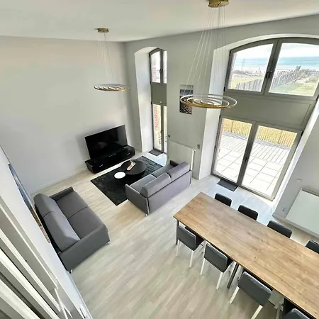 アパート Superbe Duplex Face Avec Terrasse Sur La De Et 2 Places De Parking Berck